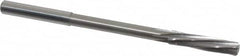 Magafor - 5.62mm Solid Carbide 6 Flute Chucking Reamer - Spiral Flute, 0.216" Straight Shank, 1-1/32" Flute Length, 3-21/32" OAL - Benchmark Tooling