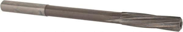 Magafor - 7.51mm Solid Carbide 6 Flute Chucking Reamer - Spiral Flute, 0.276" Straight Shank, 1-7/32" Flute Length, 4-9/32" OAL - Benchmark Tooling