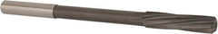 Magafor - 7.54mm Solid Carbide 6 Flute Chucking Reamer - Spiral Flute, 0.276" Straight Shank, 1-7/32" Flute Length, 4-9/32" OAL - Benchmark Tooling