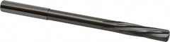 Magafor - 8.7503mm Solid Carbide 6 Flute Chucking Reamer - Spiral Flute, 0.354" Straight Shank, 1-27/64" Flute Length, 4-31/32" OAL - Benchmark Tooling