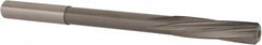Magafor - 8.9891mm Solid Carbide 6 Flute Chucking Reamer - Spiral Flute, 0.354" Straight Shank, 1-27/64" Flute Length, 4-31/32" OAL - Benchmark Tooling