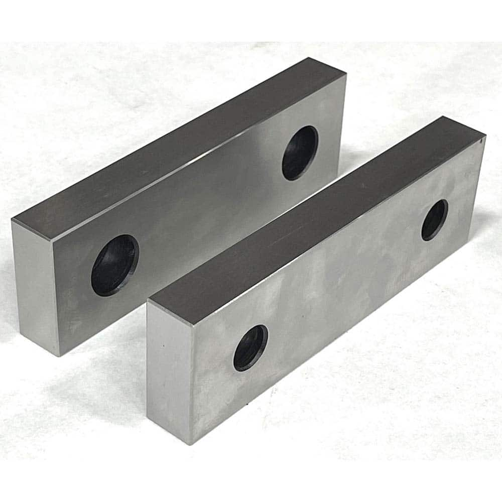 TE-CO - Vise Jaw Sets; Jaw Width (mm): 152.4 ; Jaw Width (Inch): 6 ; Jaw Width (Decimal Inch): 6 ; Set Type: Component Kit ; Material: Steel ; Vise Compatibility: 6" Vises - Exact Industrial Supply