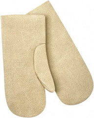 Steiner - Size Universal Wool Lined Fiberglass Heat Resistant Mitten - 14" OAL, Slip-On Cuff - Benchmark Tooling