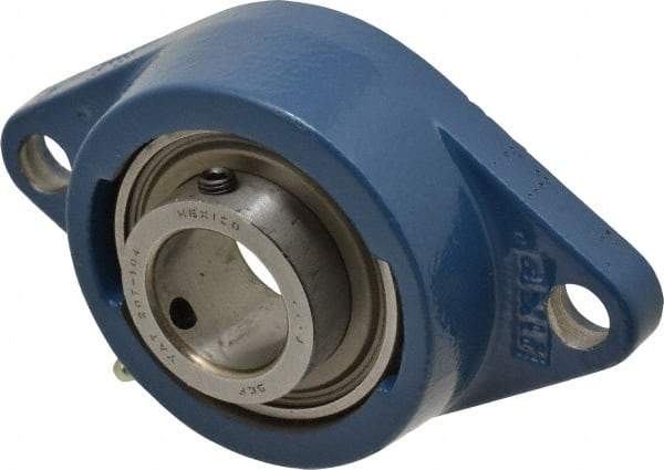 SKF - 1-1/4" ID, 2-Bolt Flange - 1-1/4 Inch Shaft - Benchmark Tooling