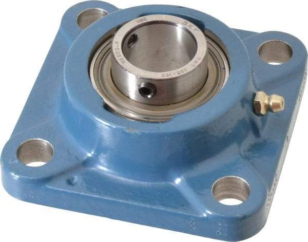 SKF - 1" ID, 4-Bolt Flange - 2-3/4" Btw Mnt Hole Ctrs - Benchmark Tooling