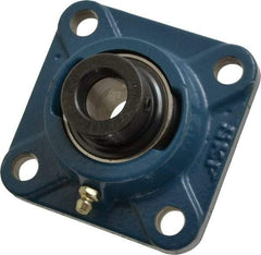 SKF - 3/4" ID, 4-Bolt Flange - 2-1/2" Btw Mnt Hole Ctrs - Benchmark Tooling