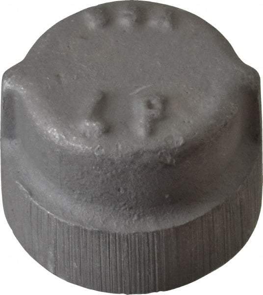 Latrobe Foundry - 3/4" Aluminum Pipe End Cap - 150 psi, F End Connection, Grade 356-F - Benchmark Tooling