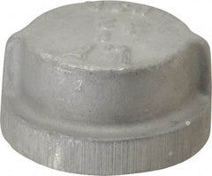 Latrobe Foundry - 1-1/2" Aluminum Pipe End Cap - 150 psi, F End Connection, Grade 356-F - Benchmark Tooling