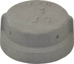 Latrobe Foundry - 2" Aluminum Pipe End Cap - 150 psi, F End Connection, Grade 356-F - Benchmark Tooling