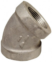Latrobe Foundry - 3/8" Aluminum Pipe 45° Elbow - 150 psi, F End Connection, Grade 356-F - Benchmark Tooling
