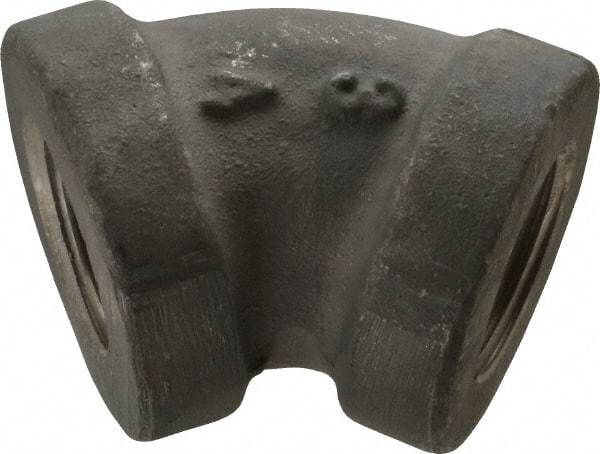 Latrobe Foundry - 3/4" Aluminum Pipe 45° Elbow - 150 psi, F End Connection, Grade 356-F - Benchmark Tooling