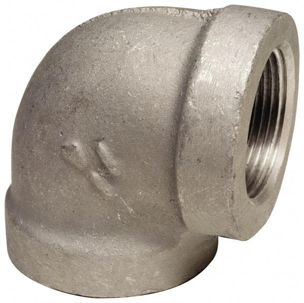 Latrobe Foundry - 4" Aluminum Pipe 90° Elbow - 150 psi, F End Connection, Grade 356-F - Benchmark Tooling