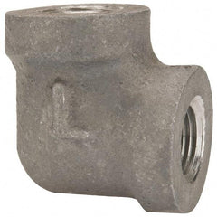 Latrobe Foundry - 1/8" Aluminum Pipe 90° Elbow - 150 psi, F End Connection, Grade 356-F - Benchmark Tooling