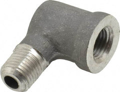 Latrobe Foundry - 1-1/4" Aluminum Pipe 90° Street Elbow - 150 psi, M x F End Connection, Grade 356-F - Benchmark Tooling