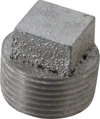 Latrobe Foundry - 1" Aluminum Pipe Square Head Plug - 150 psi, M End Connection, Grade 356-F - Benchmark Tooling