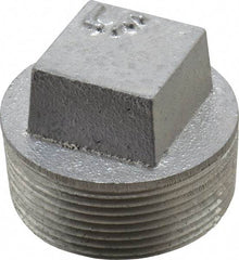 Latrobe Foundry - 1-1/2" Aluminum Pipe Square Head Plug - 150 psi, M End Connection, Grade 356-F - Benchmark Tooling