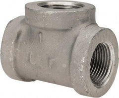 Latrobe Foundry - 1" Aluminum Pipe Tee - 150 psi, F End Connection, Grade 356-F - Benchmark Tooling