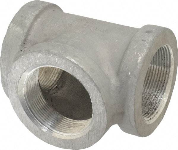 Latrobe Foundry - 2" Aluminum Pipe Tee - 150 psi, F End Connection, Grade 356-F - Benchmark Tooling