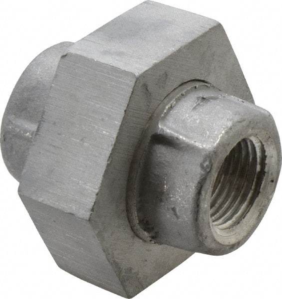 Latrobe Foundry - 1/2" Aluminum Pipe Union - 150 psi, F End Connection, Grade 356-F - Benchmark Tooling