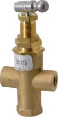 Midwest Control - 95-115 psi Pilot Valve - For Use with Compressed Air Systems, 1.12" Diam x 3.78" High - Benchmark Tooling