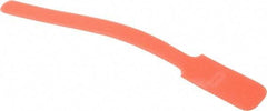 SpeedTech - 6" Long Orange Nylon & Polyethylene Hook & Loop Strap - 40 Lb Tensile Strength - Benchmark Tooling