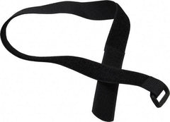 SpeedTech - 18" Long Black Nylon Hook & Loop Strap - 50 Lb Tensile Strength - Benchmark Tooling