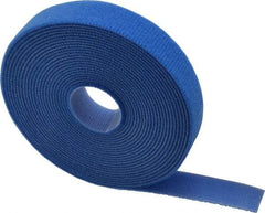 SpeedTech - 15' Long Blue Nylon & Polyethylene Hook & Loop Strap - 50 Lb Tensile Strength - Benchmark Tooling