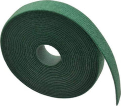 SpeedTech - 15' Long Green Nylon & Polyethylene Hook & Loop Strap - 50 Lb Tensile Strength - Benchmark Tooling