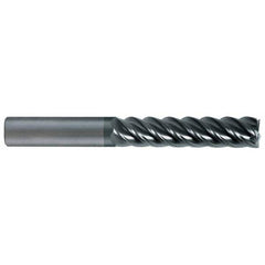 SGS - 5/8" Diam 5 Flute Solid Carbide 0.06" Corner Radius End Mill - Benchmark Tooling