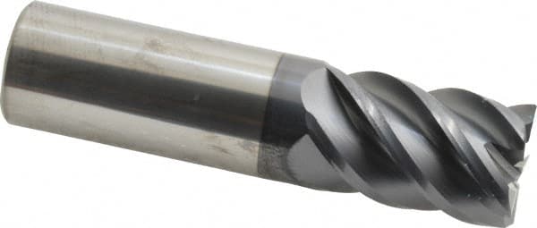 SGS - 1" Diam 5 Flute Solid Carbide 0.03" Corner Radius End Mill - Benchmark Tooling