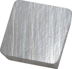 Value Collection - SPG433 Grade I22 Carbide Turning Insert - Uncoated, 90° Square, 1/2" Inscr Circle, 3/16" Thick, 3/64" Corner Radius - Benchmark Tooling