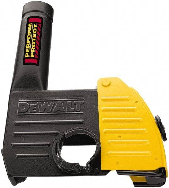 DeWALT - 5 & 6" Diam Grinder Dust Shroud - For Use with Grinder & Vacuum - Benchmark Tooling