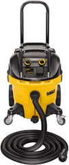 DeWALT - 10 Gal, Plastic Tank, Wet/Dry, Vacuum - 1.85 hp, 15 Amps - Benchmark Tooling