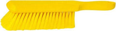 PRO-SOURCE - PBT Duster - 1-3/4" Bristle Length, 8-1/4" Long x 2" Wide Head, Foam Handle, Yellow - Benchmark Tooling