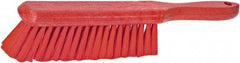 PRO-SOURCE - PBT Duster - 1-3/4" Bristle Length, 8" Long x 2" Wide Head, Foam Handle, Red - Benchmark Tooling