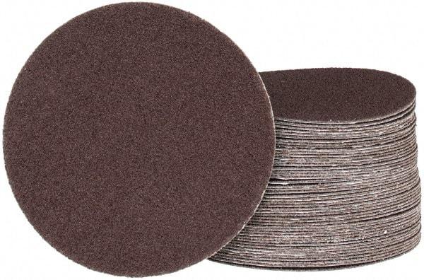 Tru-Maxx - 5" Diam, 80 Grit Aluminum Oxide Adhesive PSA Disc - Medium Grade, X Weighted Cloth Backing, For Dual-Action/Orbital Sanders, Right Angle/Vertical Shaft Portable Grinders - Benchmark Tooling