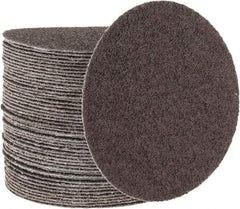 Tru-Maxx - 5" Diam, 36 Grit Aluminum Oxide Adhesive PSA Disc - Very Coarse Grade, X Weighted Cloth Backing, For Dual-Action/Orbital Sanders, Right Angle/Vertical Shaft Portable Grinders - Benchmark Tooling