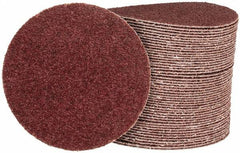 Tru-Maxx - 5" Diam, 24 Grit Aluminum Oxide Adhesive PSA Disc - Very Coarse Grade, X Weighted Cloth Backing, For Dual-Action/Orbital Sanders, Right Angle/Vertical Shaft Portable Grinders - Benchmark Tooling