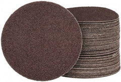 Tru-Maxx - 4" Diam, 60 Grit Aluminum Oxide Adhesive PSA Disc - Medium Grade, X Weighted Cloth Backing, For Right Angle/Vertical Shaft Portable Grinders - Benchmark Tooling