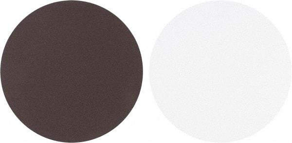 Tru-Maxx - 15" Diam, 180 Grit Aluminum Oxide Adhesive PSA Disc - Very Fine Grade, X Weighted Cloth Backing, For Stationary Disc Sanders - Benchmark Tooling