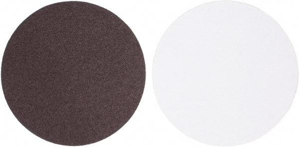 Tru-Maxx - 10" Diam, 50 Grit Aluminum Oxide Adhesive PSA Disc - Coarse Grade, X Weighted Cloth Backing, For Stationary Disc Sanders - Benchmark Tooling