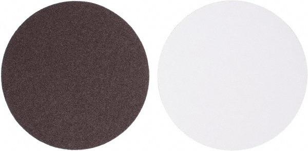 Tru-Maxx - 10" Diam, 40 Grit Aluminum Oxide Adhesive PSA Disc - Coarse Grade, X Weighted Cloth Backing, For Stationary Disc Sanders - Benchmark Tooling