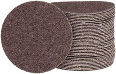 Tru-Maxx - 4" Diam, 36 Grit Aluminum Oxide Adhesive PSA Disc - Very Coarse Grade, X Weighted Cloth Backing, For Right Angle/Vertical Shaft Portable Grinders - Benchmark Tooling