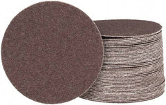 Tru-Maxx - 5" Diam, 40 Grit Aluminum Oxide Adhesive PSA Disc - Coarse Grade, X Weighted Cloth Backing, For Dual-Action/Orbital Sanders, Right Angle/Vertical Shaft Portable Grinders - Benchmark Tooling