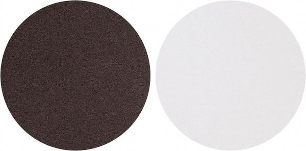 Tru-Maxx - 10" Diam, 60 Grit Aluminum Oxide Adhesive PSA Disc - Medium Grade, X Weighted Cloth Backing, For Stationary Disc Sanders - Benchmark Tooling