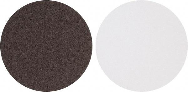 Tru-Maxx - 8" Diam, 50 Grit Aluminum Oxide Adhesive PSA Disc - Coarse Grade, X Weighted Cloth Backing, For Stationary Disc Sanders - Benchmark Tooling