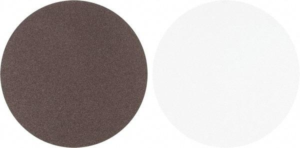 Tru-Maxx - 16" Diam, 50 Grit Aluminum Oxide Adhesive PSA Disc - Coarse Grade, X Weighted Cloth Backing, For Stationary Disc Sanders - Benchmark Tooling