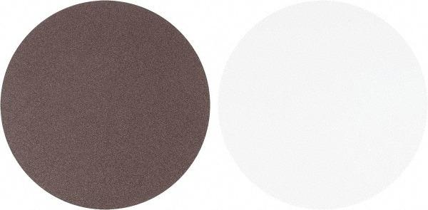 Tru-Maxx - 18" Diam, 80 Grit Aluminum Oxide Adhesive PSA Disc - Medium Grade, X Weighted Cloth Backing, For Stationary Disc Sanders - Benchmark Tooling