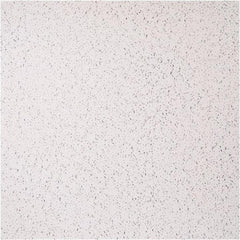 Genesis - 23-1/2" Long x 23-1/2" Wide x 0.1575" Thick, Vinyl Ceiling Tile - ASTM E-84 Specification, White - Benchmark Tooling