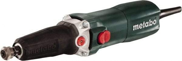 Metabo - 1/4 Inch Collet, 10,000 to 30,500 RPM, lnline, Electric Die Grinder - 6.4 Amp - Benchmark Tooling